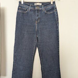 Women's Levi's 512 Perfectly Slimming Bootcut Blue Jeans W29 L34 Excelle…
